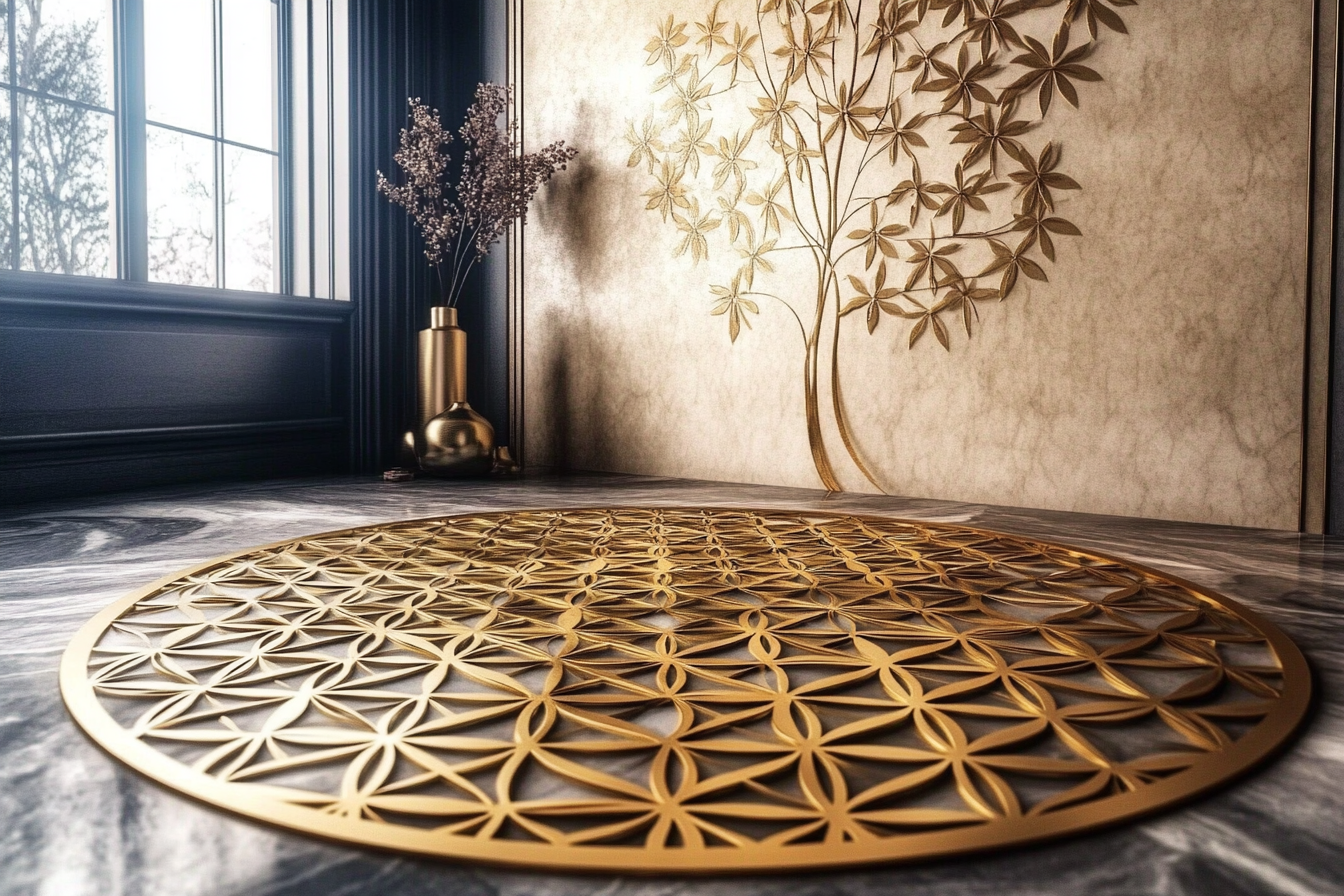 Flower of Life Necklace | Symbol of Harmony, Creation, image size:1344x896