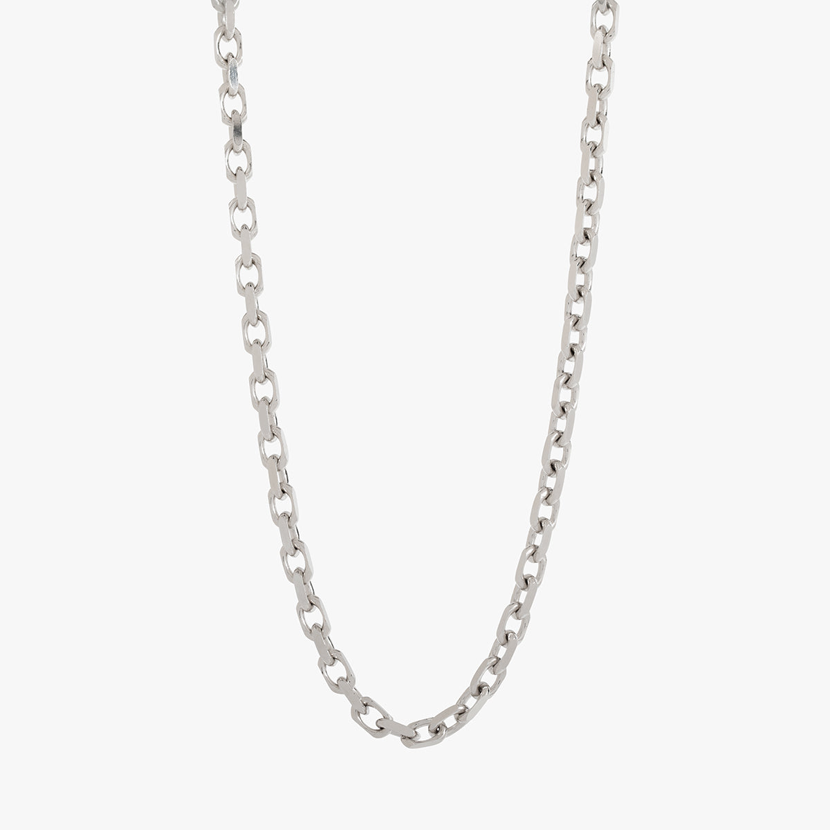 2mm Hermes (Heavy Link) Chain, Platinum