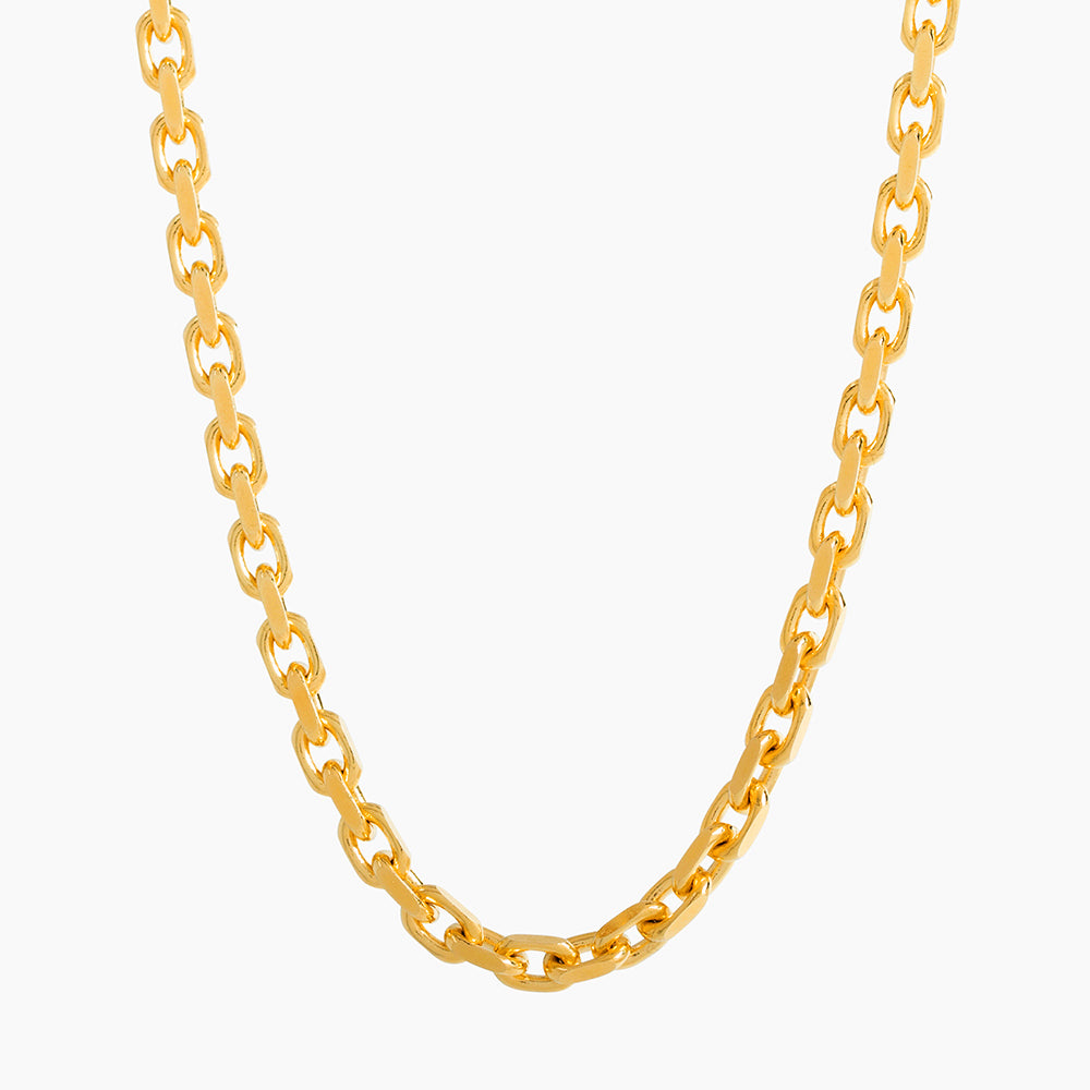 HERMES ネックレス 4mm Hermes (Heavy Link) Chain, 22K Gold | Proclamation Jewelry