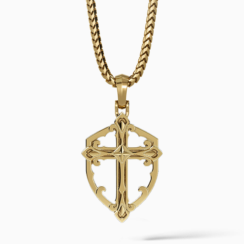 Covenant Gold Cross Pendant