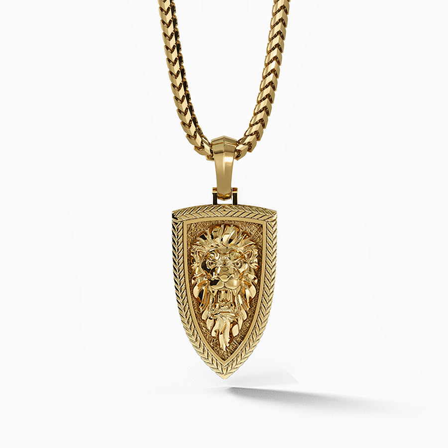 New Locket For Men Gold Gold Lion Pendant, Mens Gold Pendant, Lion