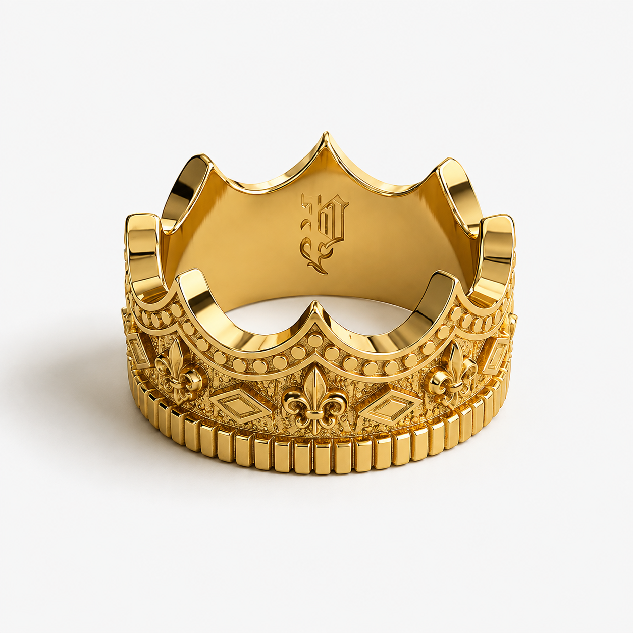 Majesty Gold Crown Ring for Men | Proclamation Jewelry — Proclamation