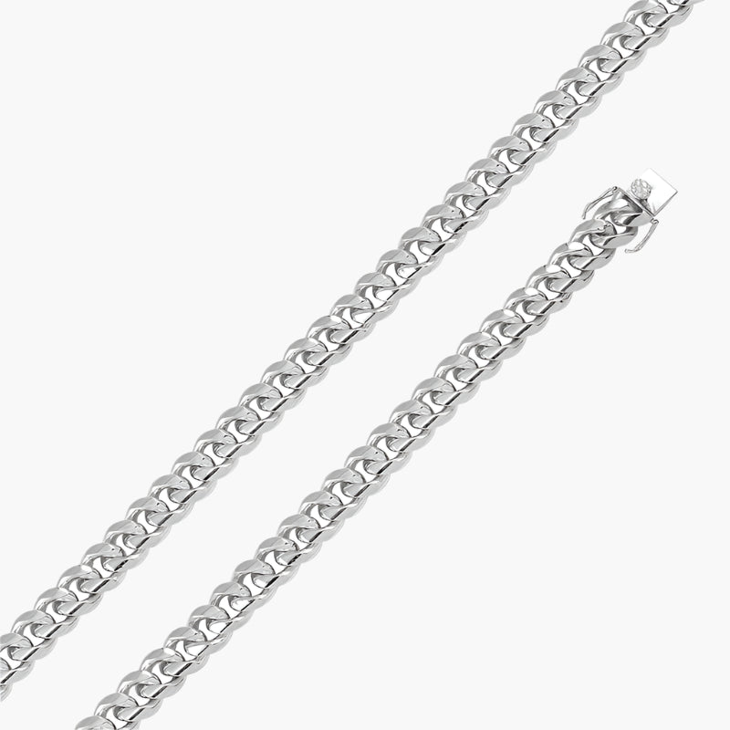 13mm Silver Miami Cuban Chain Necklace | Proclamation Jewelr