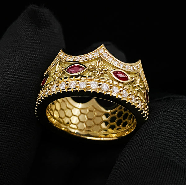 King crown deals ring for him