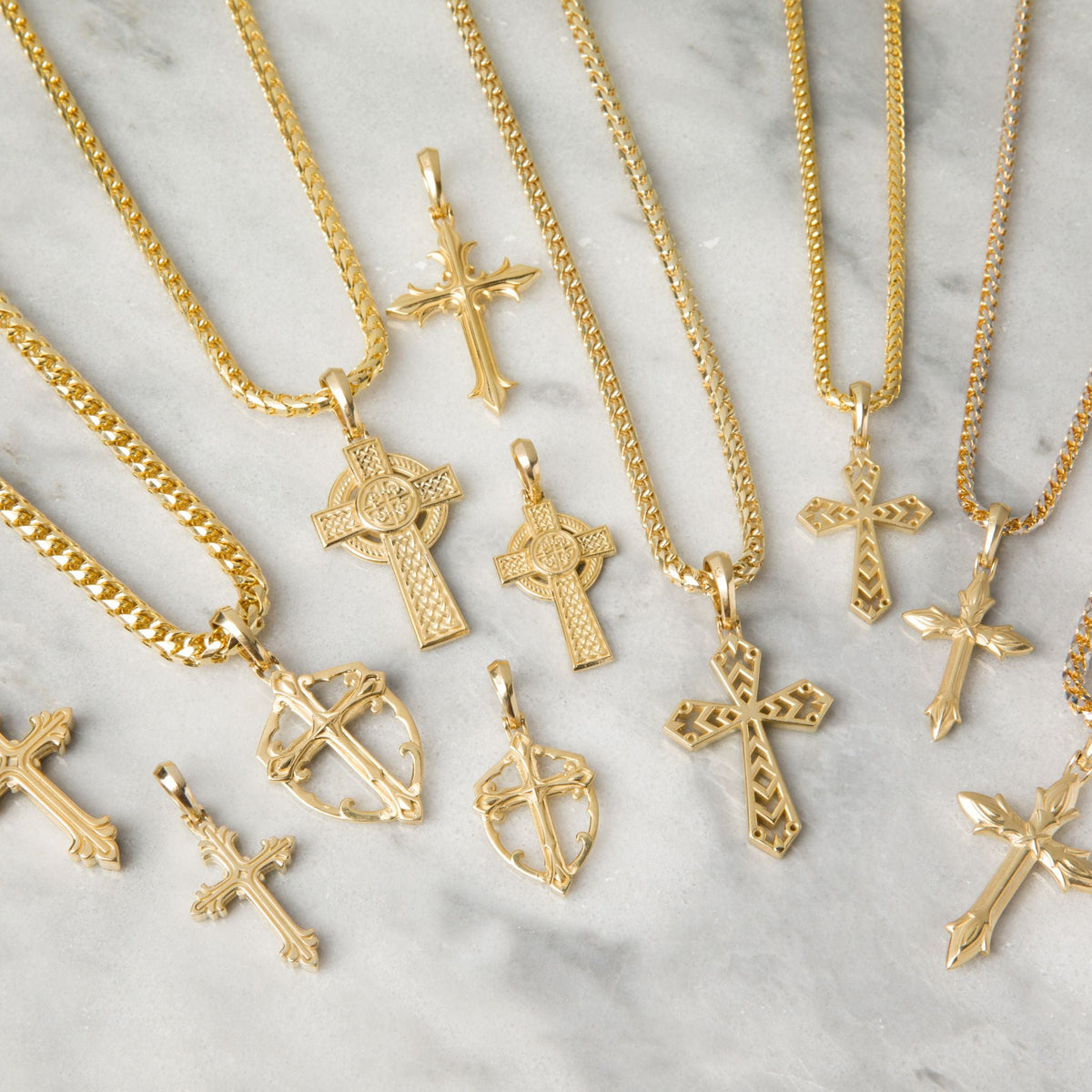 Men's Cross Necklaces