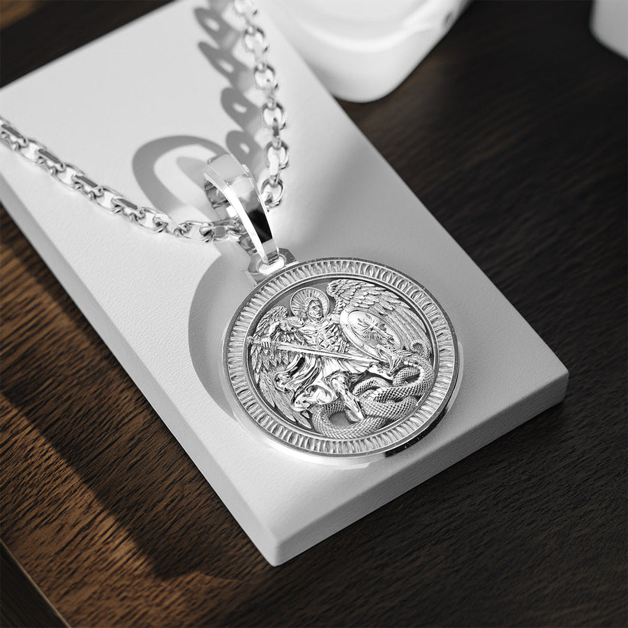 Platinum men's chains and pendants collection