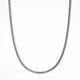1.5mm Diamond Cut Franco Chain, Platinum