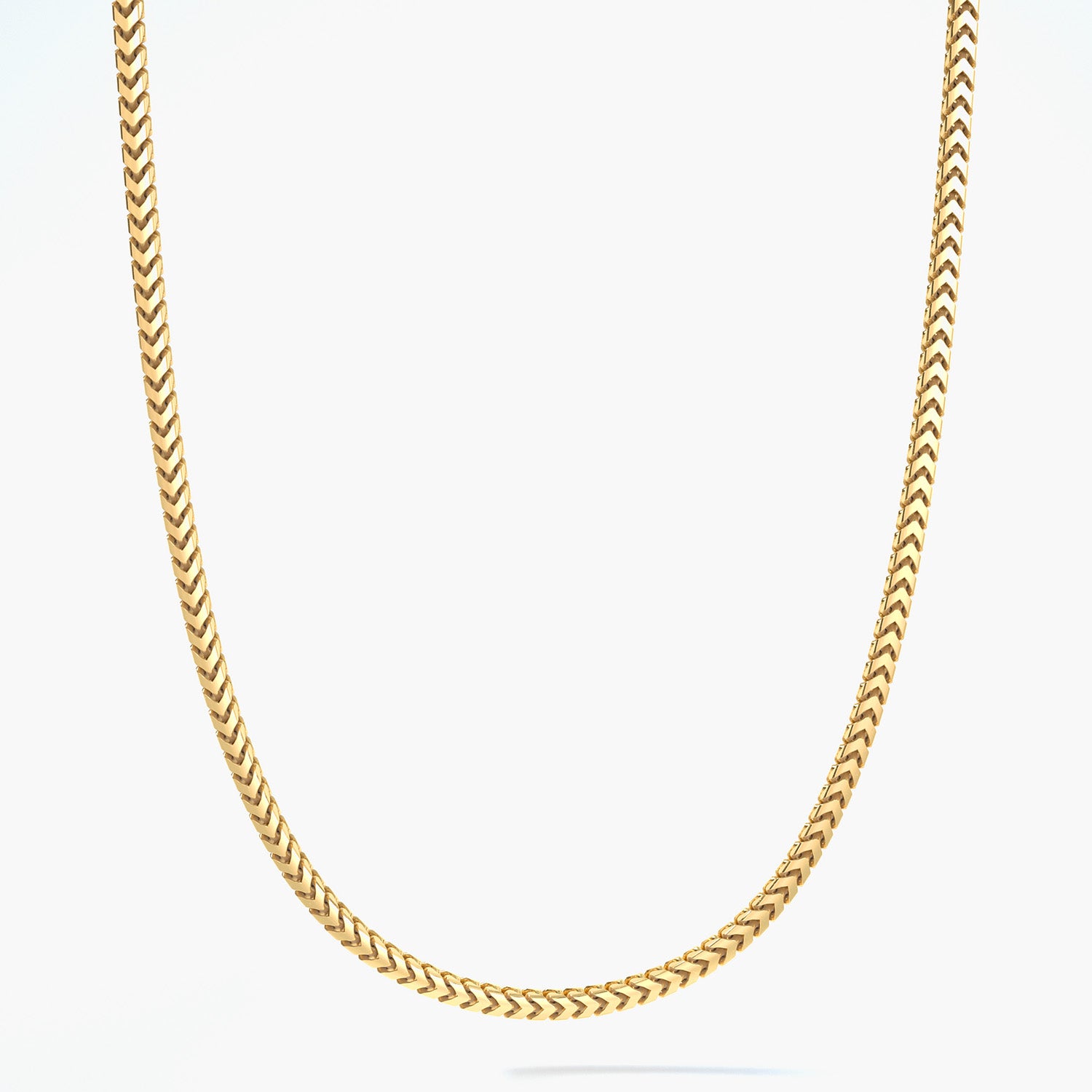 2.5mm Gold Franco Chain