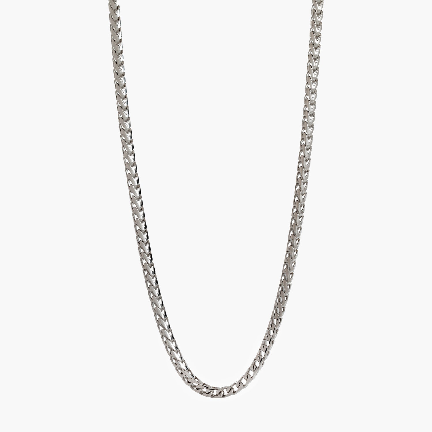 2mm Silver Forza, Heavy-Link Chain | Silver Necklace