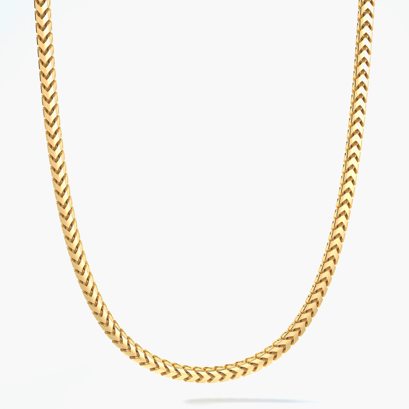 3.5mm Gold Franco Chain