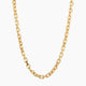 3mm Hermes (Heavy Link) Chain, 18k Yellow Gold