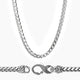 3.5mm Platinum Franco Chain