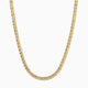 4mm Ice Chain, 14k Gold (Two Tone)