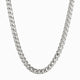 5mm Diamond Cut Franco Chain, 18k White Gold