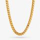 6.5mm Diamond Cut Franco Chain, 22k Yellow Gold