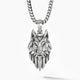 Alpha, Silver Wolf Pendant