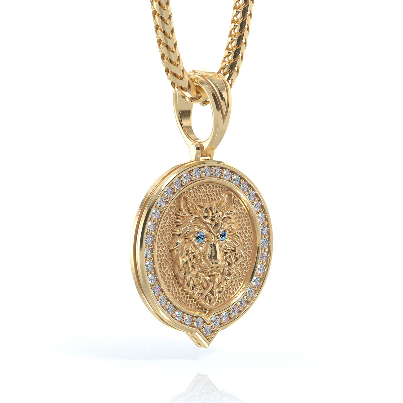 APEX Gold Wolf Pendant from Chain Breaker — Proclamation