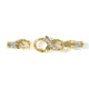 3mm Dragon King's Clasp, 18k Yellow Gold