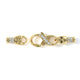 3mm Skull King's Clasp, 10k Yellow Gold