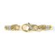 4mm Tiger King's Clasp, 18k Yellow Gold