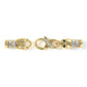 5mm Skull King's Clasp, 14k Yellow Gold
