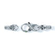 3mm Skull King's Clasp, Platinum