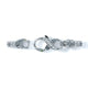 3mm Tiger King's Clasp, Platinum