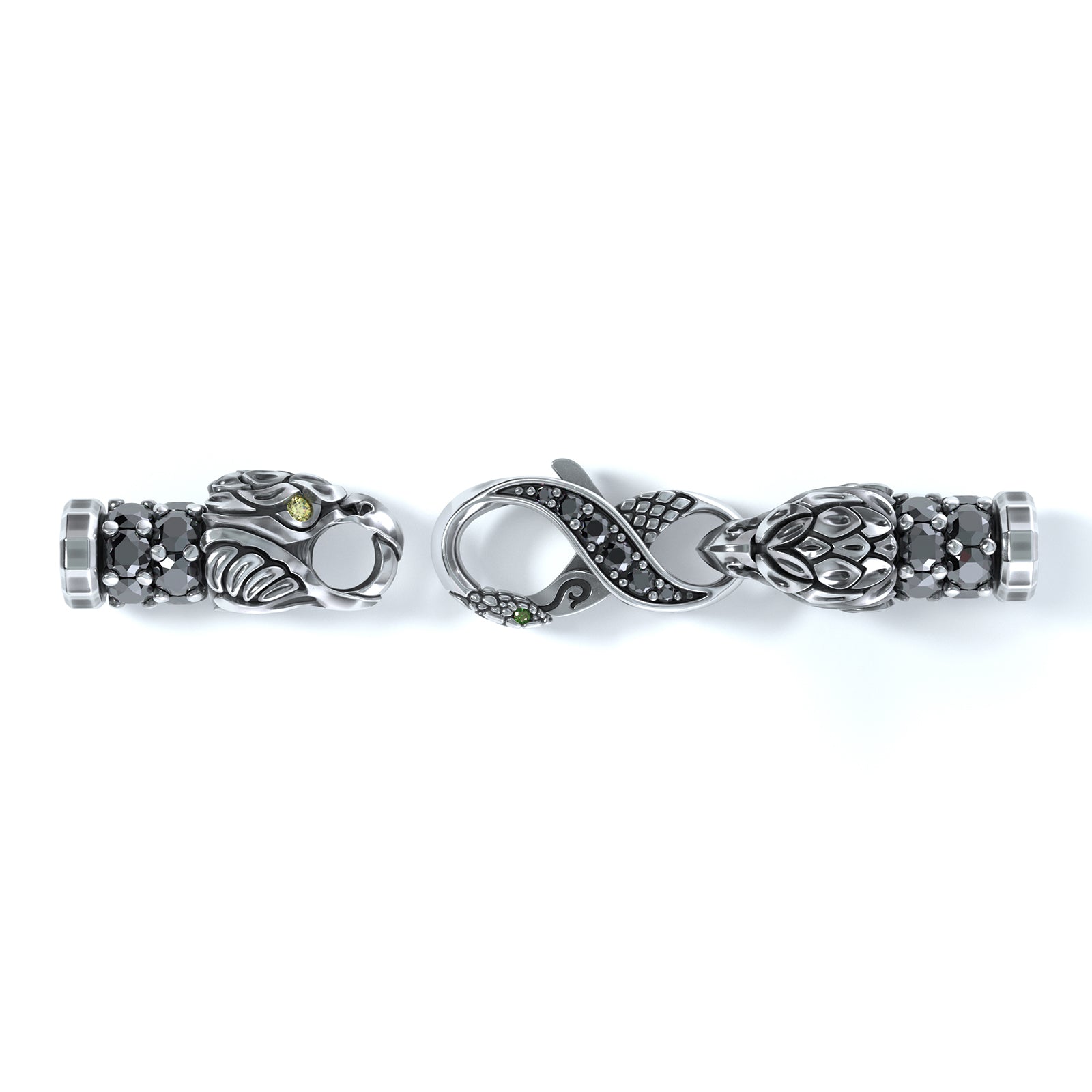 5mm Eagle King's Clasp, Silver