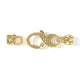 3mm Wolf Signature Clasp, 10k Yellow Gold