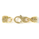5mm Eagle Signature Clasp, 10k Yellow Gold
