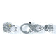 5mm Eagle Signature Clasp, Platinum