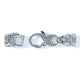 5mm Tiger Signature Clasp, Platinum