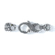 3mm Bear Signature Clasp, Silver
