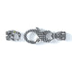 3mm Dragon Signature Clasp, Silver
