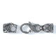 5mm Tiger Signature Clasp, Silver