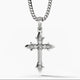 Courage, Silver Cross Pendant
