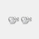 HEART BEZEL STUDS