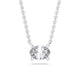 OVAL SOLITAIRE PENDANT