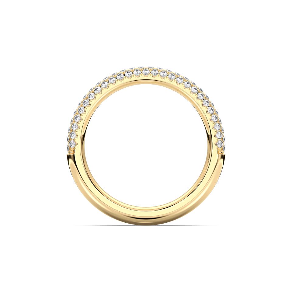 ROUND WEDDING BAND