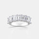 EMERALD CUT 7-STONE RING