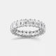 EMERALD CUT ETERNITY RING