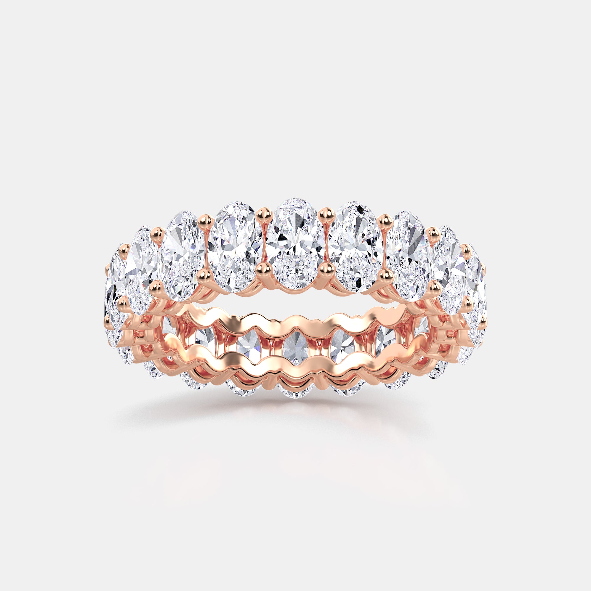 OVAL ETERNITY RING