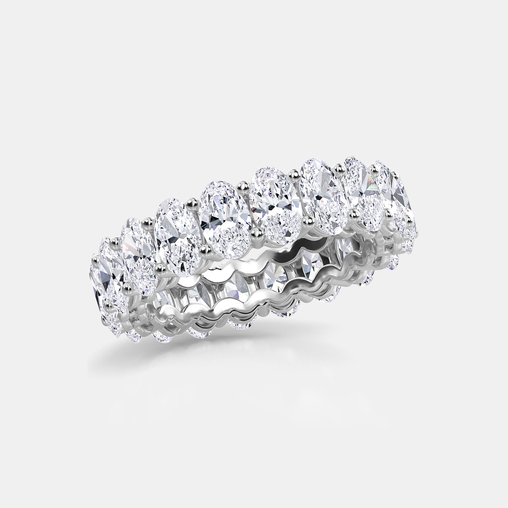 OVAL ETERNITY RING