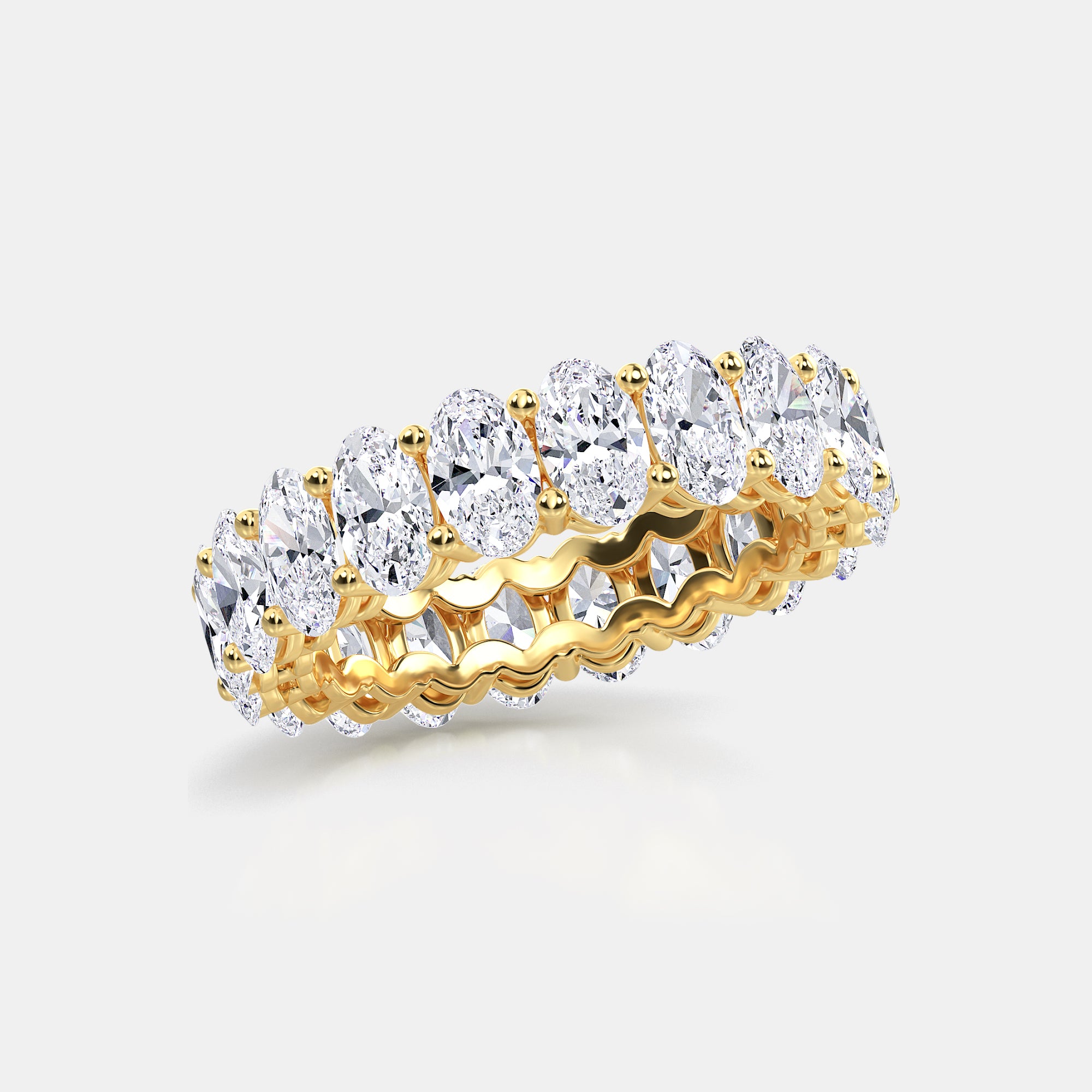 OVAL ETERNITY RING