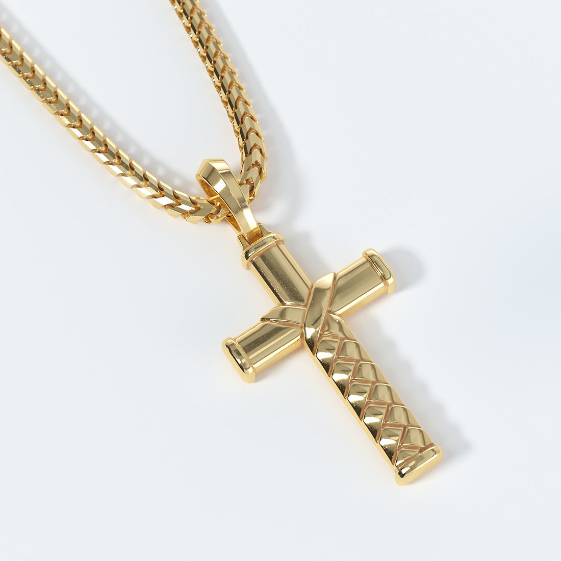 DESTINY, Gold Cross Pendant