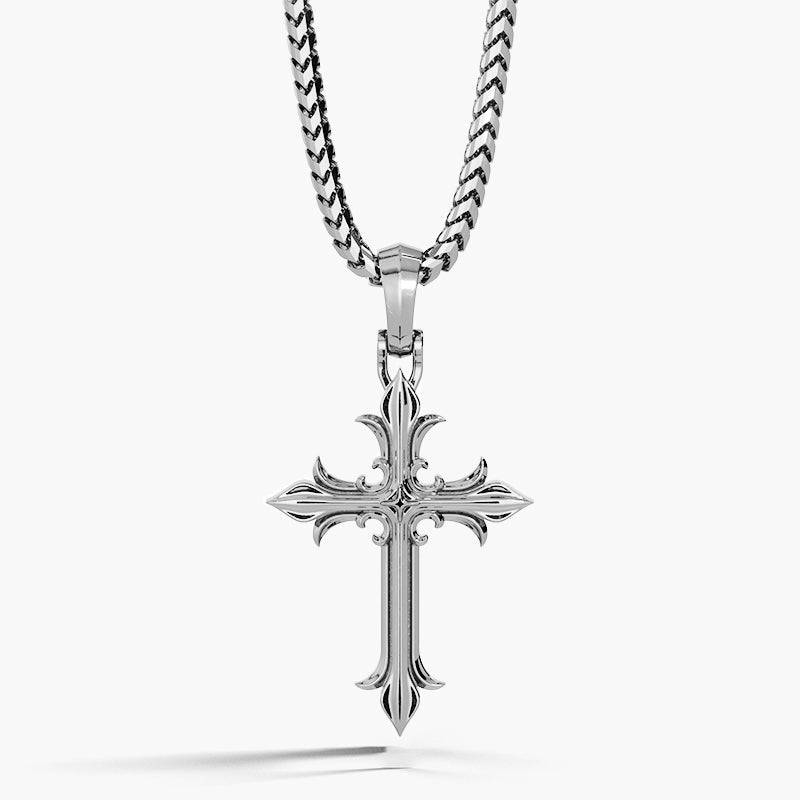 Faith, Platinum Cross Pendant