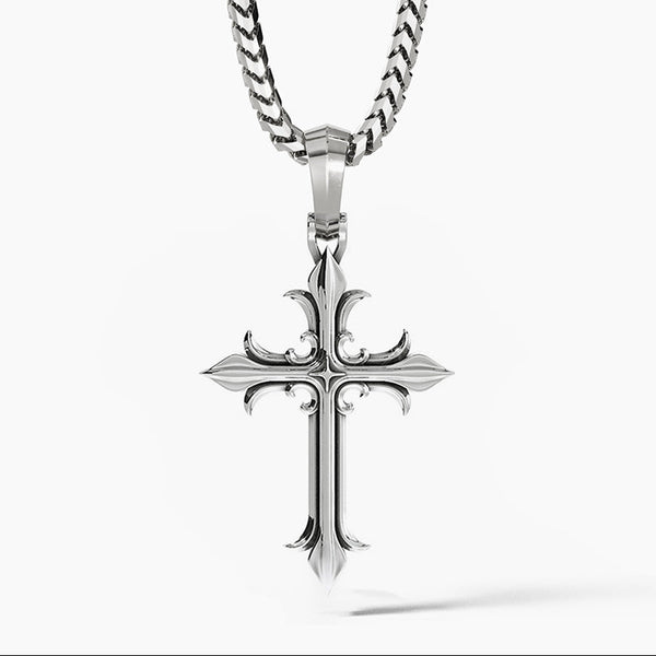 Faith, Silver Cross Pendant