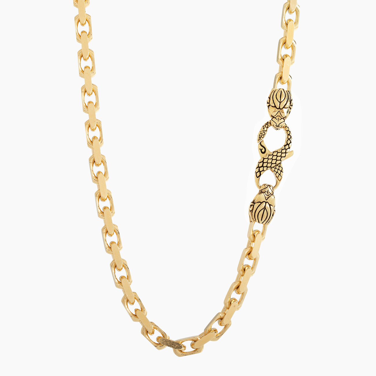 Heavy link chain store