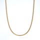 1.5mm Diamond Cut Franco Chain, 14k Yellow Gold - USA Made