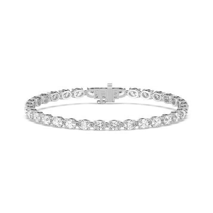 OVAL TENNIS BRACELET (East-West)